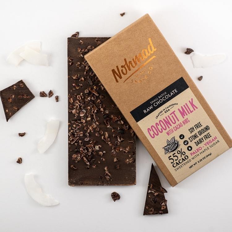 Nohmad Signature Coconut Milk Chocolate - 55% Cacao